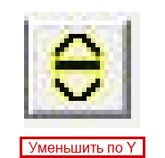 Уменьшить по Y