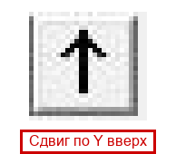 Сдвиг по Y вверх