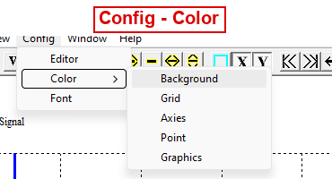 Подменю Color
